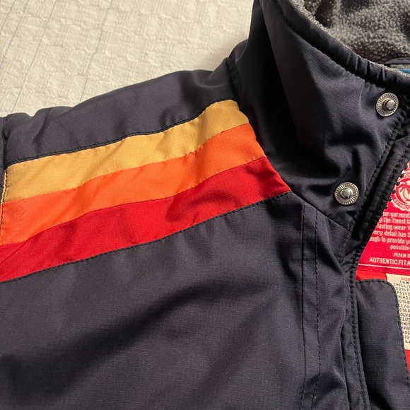 UNIONBAY Navy Vest with Multicolor Stripes - Picture 3 of 6